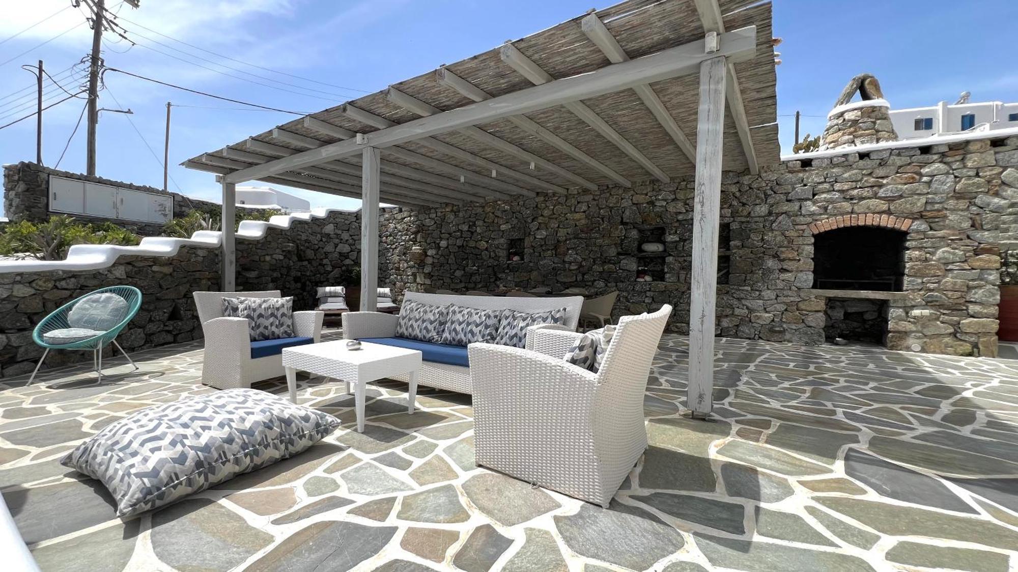 Psarou Summer Villas Zewnętrze zdjęcie